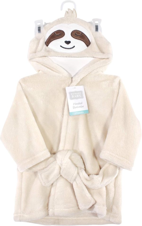 Hudson Baby Unisex Baby Plush Animal Face Bathrobe - Image 116
