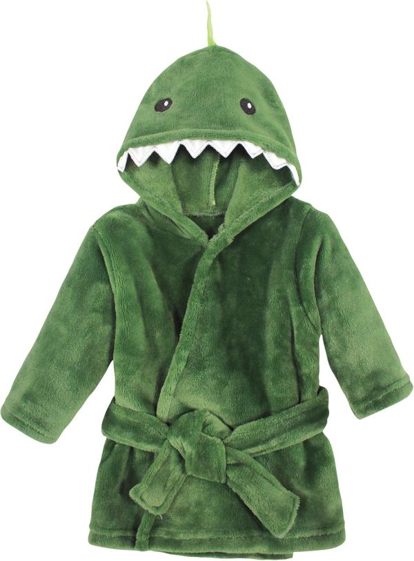 Hudson Baby Unisex Baby Plush Animal Face Bathrobe - Image 120