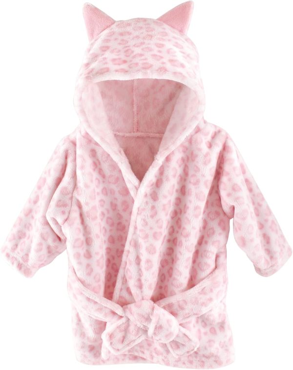 Hudson Baby Unisex Baby Plush Animal Face Bathrobe - Image 125