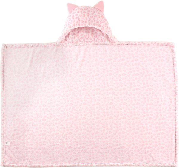 Hudson Baby Unisex Baby and Toddler Hooded Animal Face Plush Blanket, Flamingo, One Size - Image 15