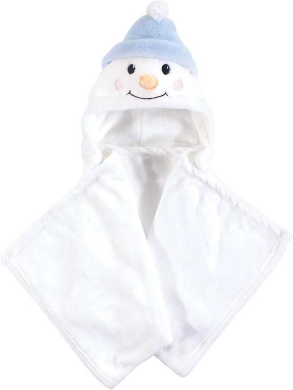 Hudson Baby Unisex Baby and Toddler Hooded Animal Face Plush Blanket, Flamingo, One Size - Image 25