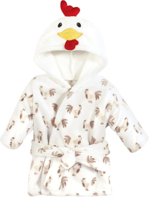 Hudson Baby Unisex Baby Plush Animal Face Bathrobe - Image 138