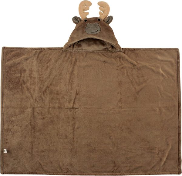 Hudson Baby Unisex Baby and Toddler Hooded Animal Face Plush Blanket, Flamingo, One Size - Image 33