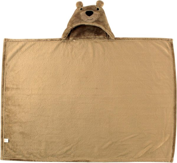 Hudson Baby Unisex Baby and Toddler Hooded Animal Face Plush Blanket, Flamingo, One Size - Image 63
