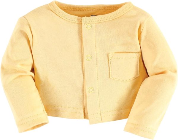 Hudson Baby Baby Girls' Cotton Dress and Cardigan Set - Image 90