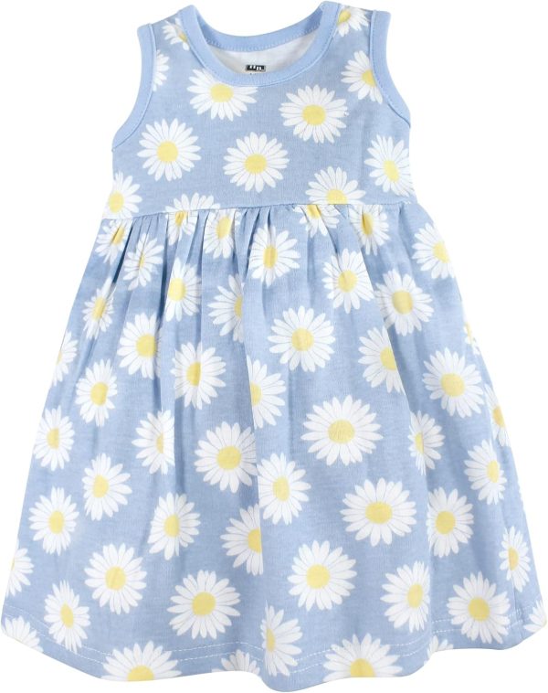 Hudson Baby Baby Girls' Cotton Dress and Cardigan Set - Image 95