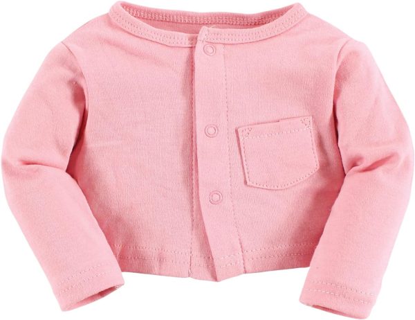 Hudson Baby Baby Girls' Cotton Dress and Cardigan Set - Image 112