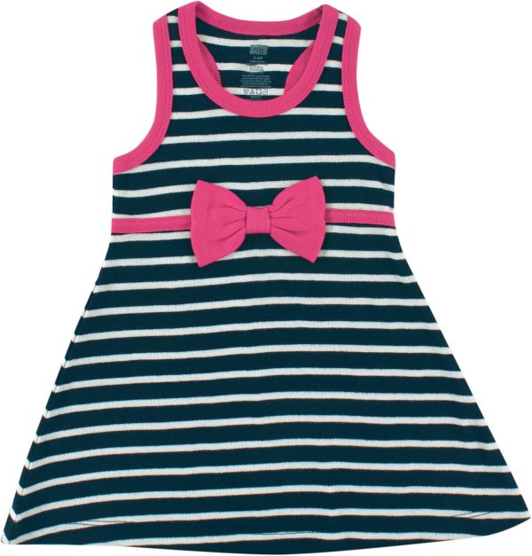 Hudson Baby Baby Girls' Cotton Dress and Cardigan Set - Image 138